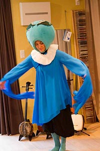 「しゃみせん楽家」店内にて、「未来市民文化祭」開催